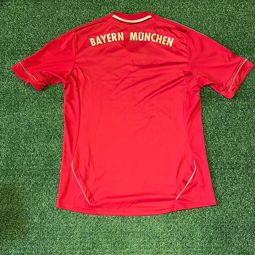 Bayern Munich 2011 Home Shirt  back