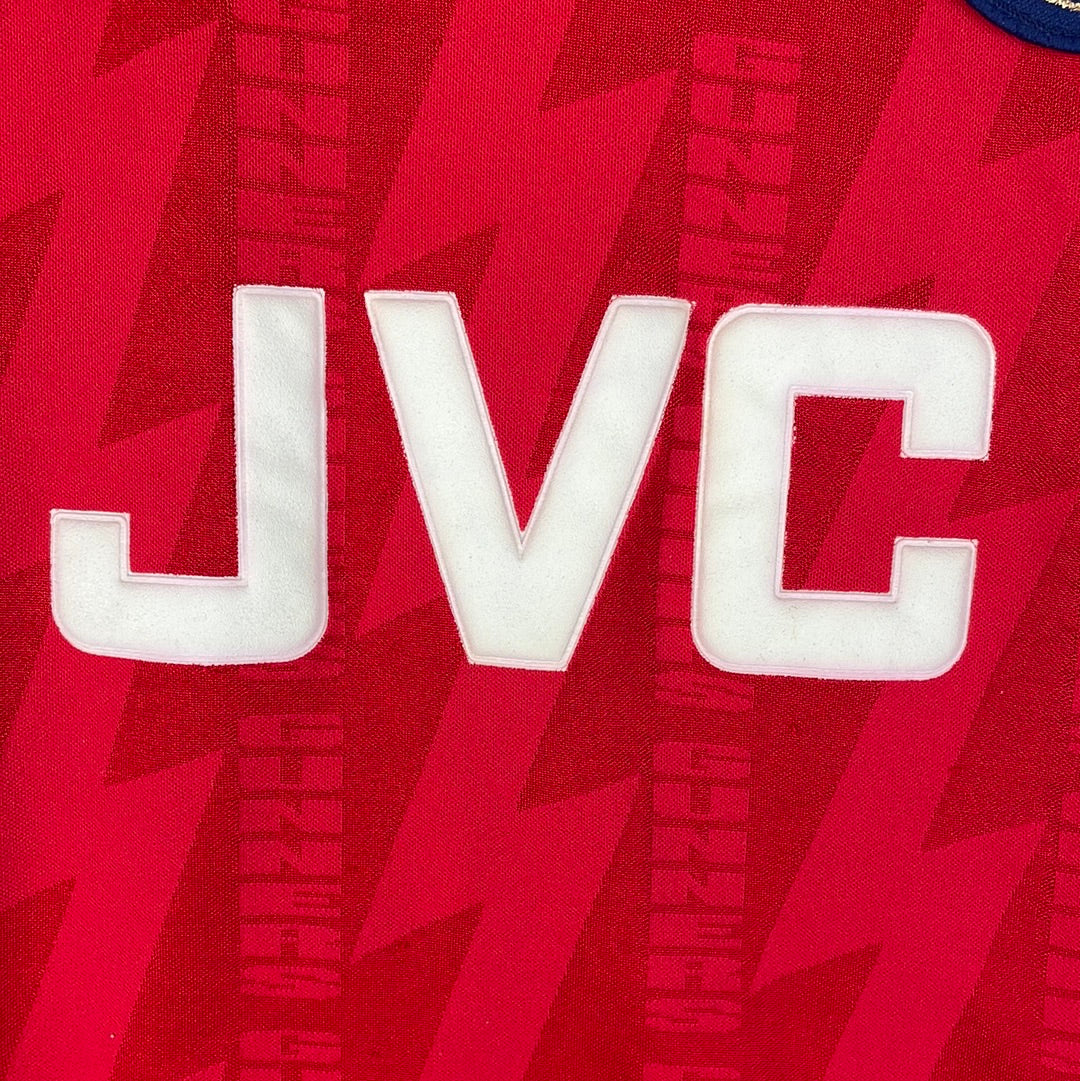 Arsenal 1994/1995 Home Shirt - Long Sleeve - Large Adult - Very Good Condition