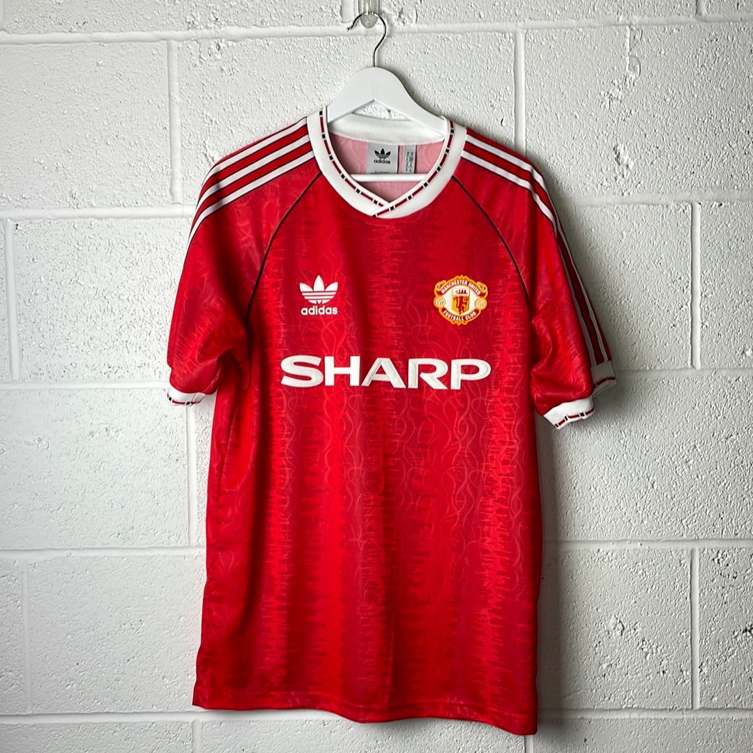 Manchester United 1990 Home Shirt Adidas Originals 