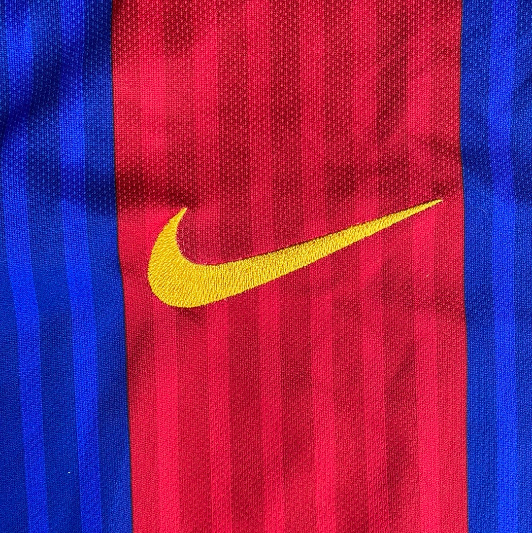 Barcelona 2016-2017 Home Shirt - Extra Large - Immaculate Condition