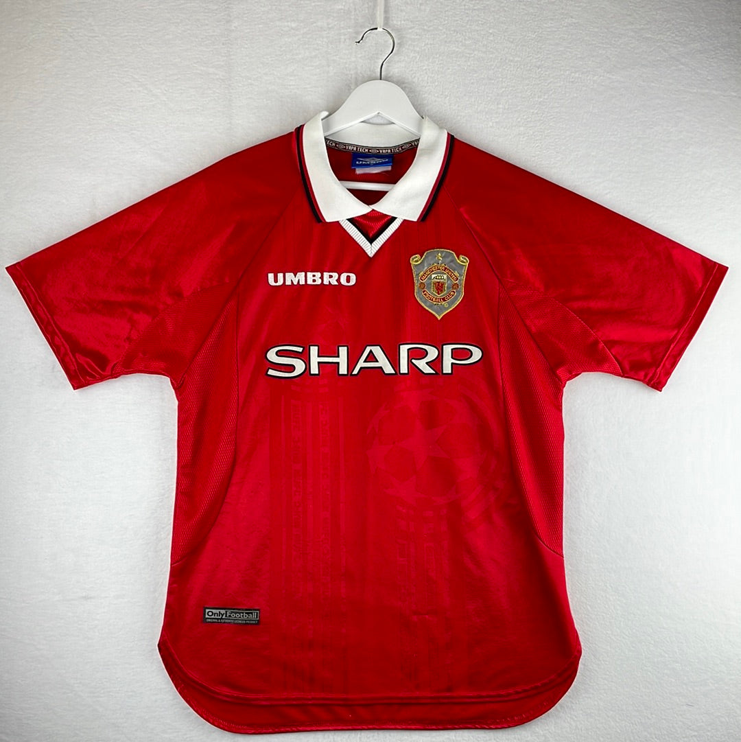 Manchester United 1999 European Home Shirt - Authentic 1 Star Shirt