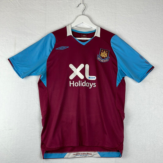 West Ham 2008/2009 Home Shirt - Excellent Condition - Medium Adult