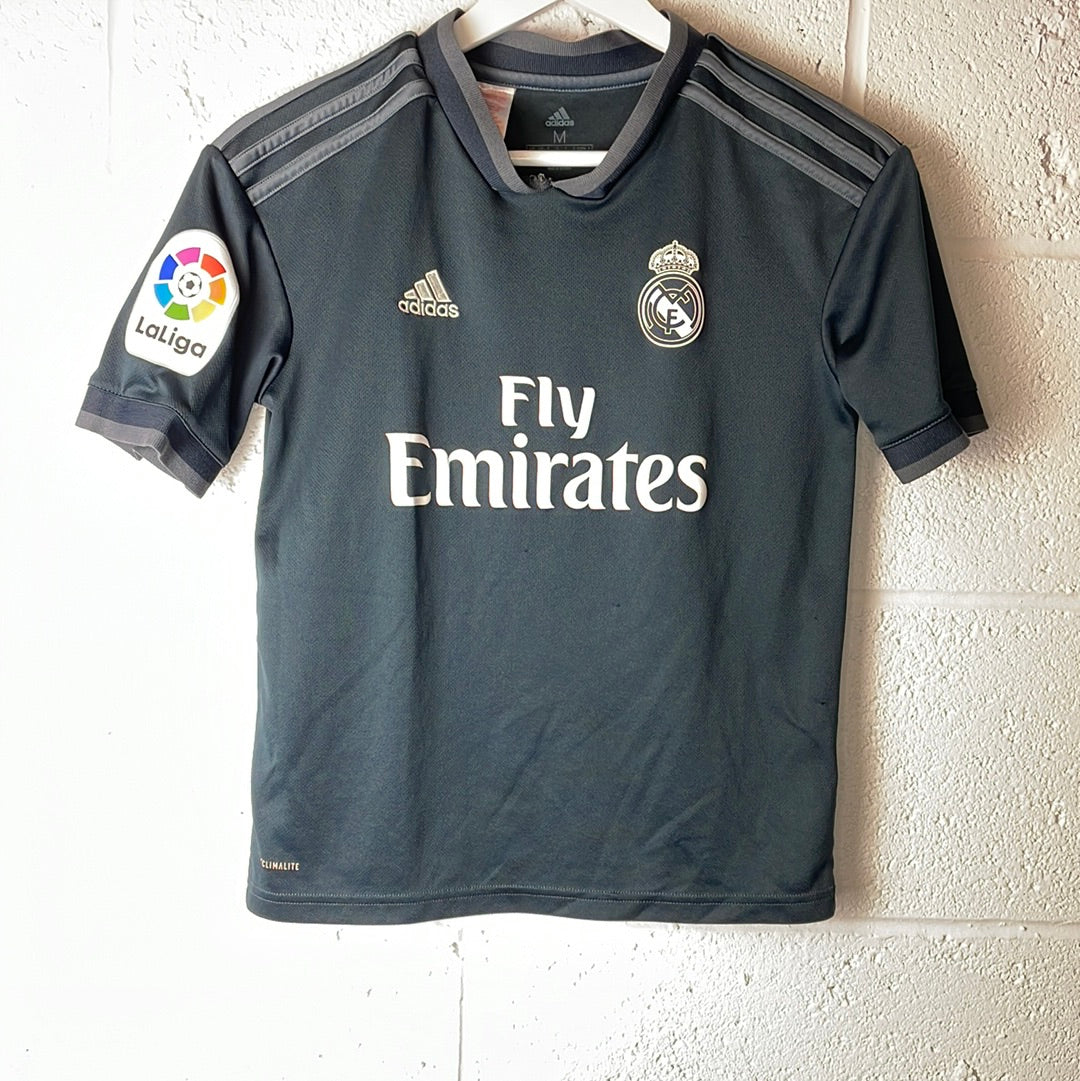 Real Madrid 2018-2019 Away Shirt Junior - Age 10-11 - Very Good Condition