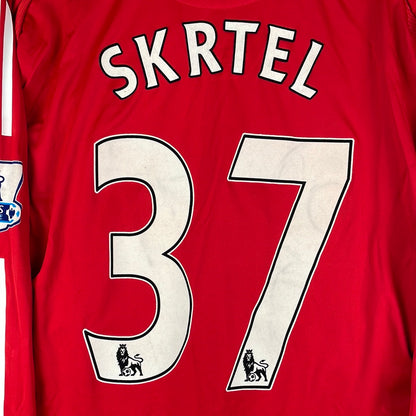 Liverpool 2008-2009 Player Issue Home Shirt - Skrtel 37 Premier League Shirt