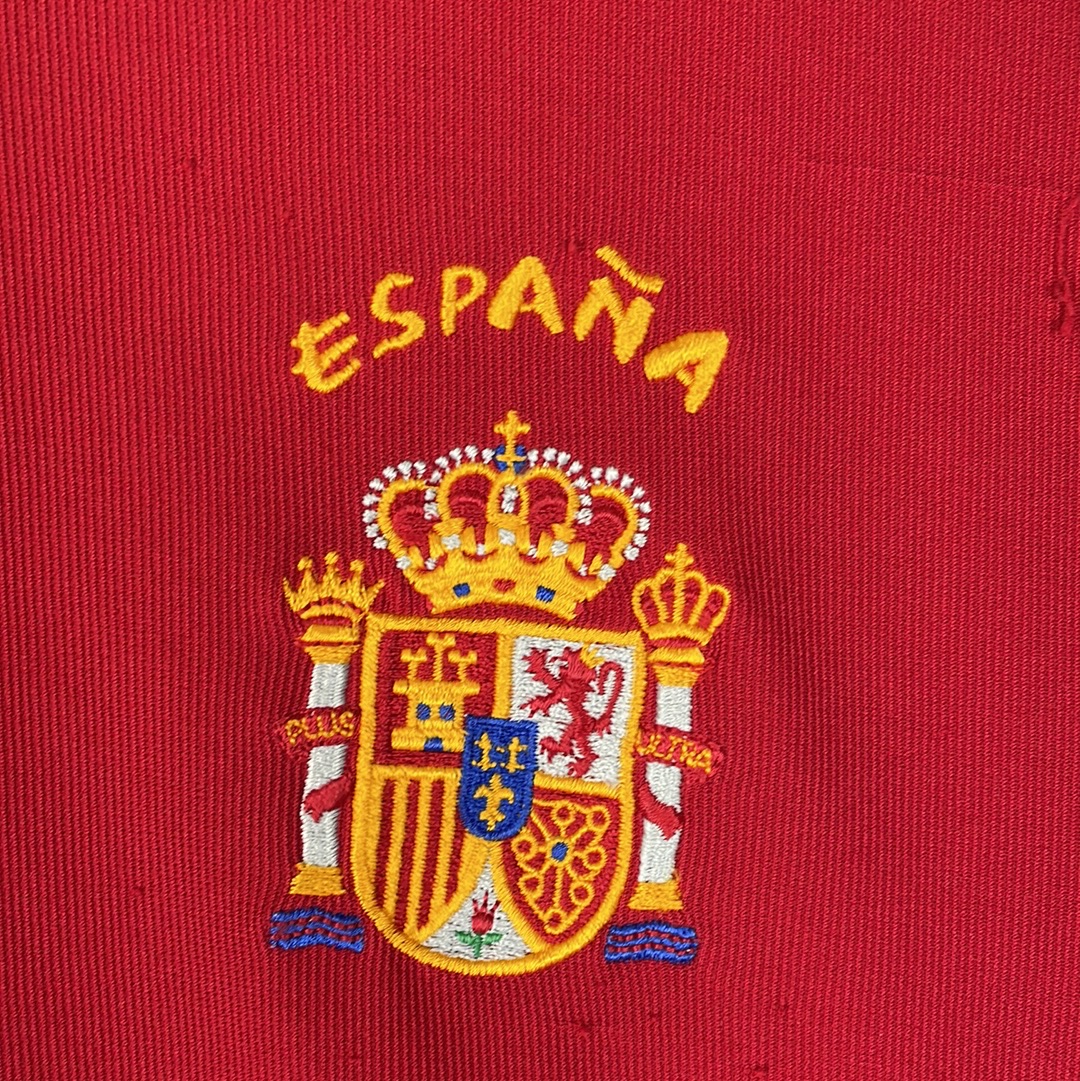 Spain 2002 Home Shirt - Medium Adult - 8/10 Condition - Adidas 298457