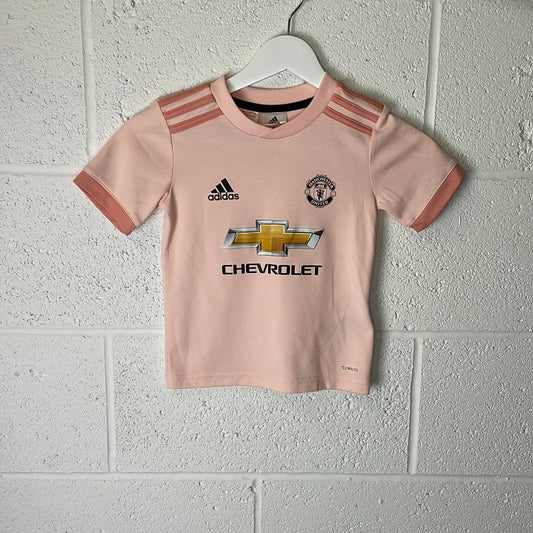 Manchester United 2018/2019 Away Shirt - Youth Age 4-5