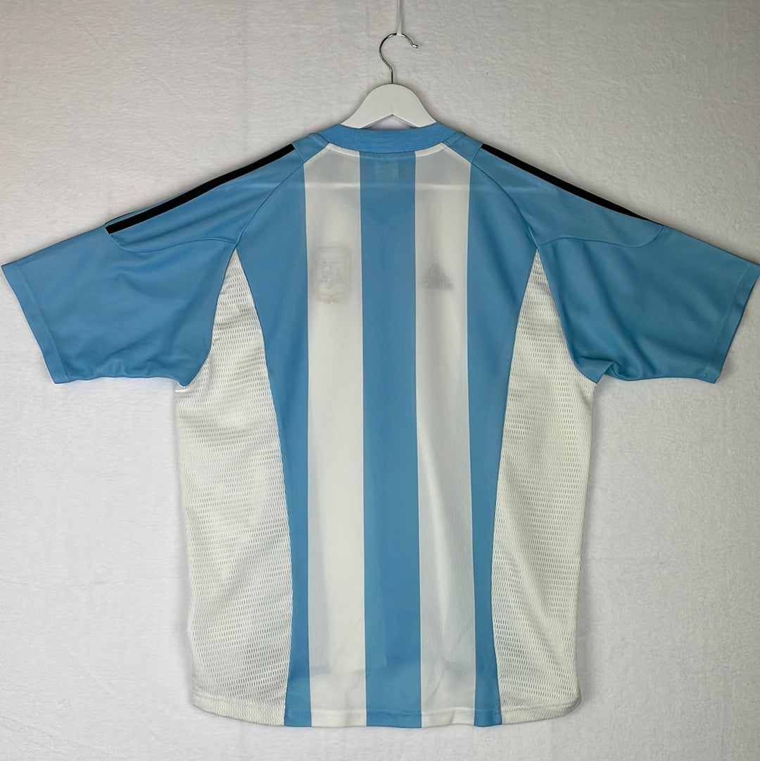 Argentina 2002-2004 Home Shirt - Large/ Extra Large - Very Good Condition