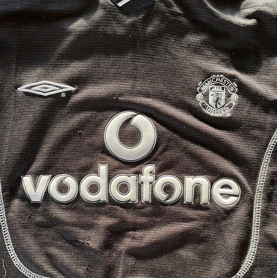 Manchester United 2000/2001 Goalkeeper Shirt - Small Boys - Excellent Condition