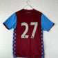 Aston Villa 2010/2011 Home Shirt Player Issue - Large Adult - Excellent Condition