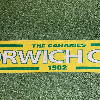 Vintage Norwich City Scarf - Excellent Condition