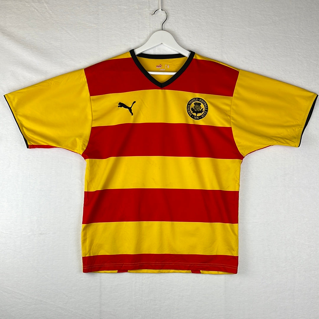 Partick Thistle 2009/2010 Home Shirt 