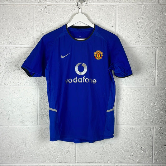 Manchester United 2002/2003 Third Shirt - Medium Youth