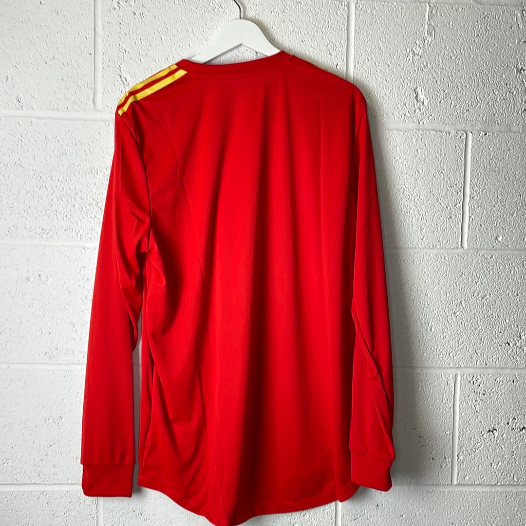 Spain 2018 Player Issue Home Shirt - XL Adult (Size 10) - BNWT - Long Sleeve - Adidas BR2717