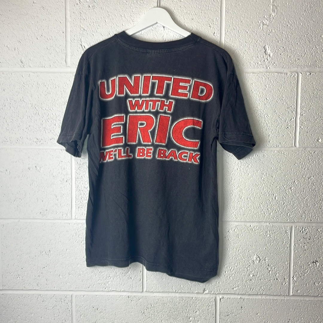 Vintage Eric Cantona T-Shirt - Medium/ Large - Very Good Condition