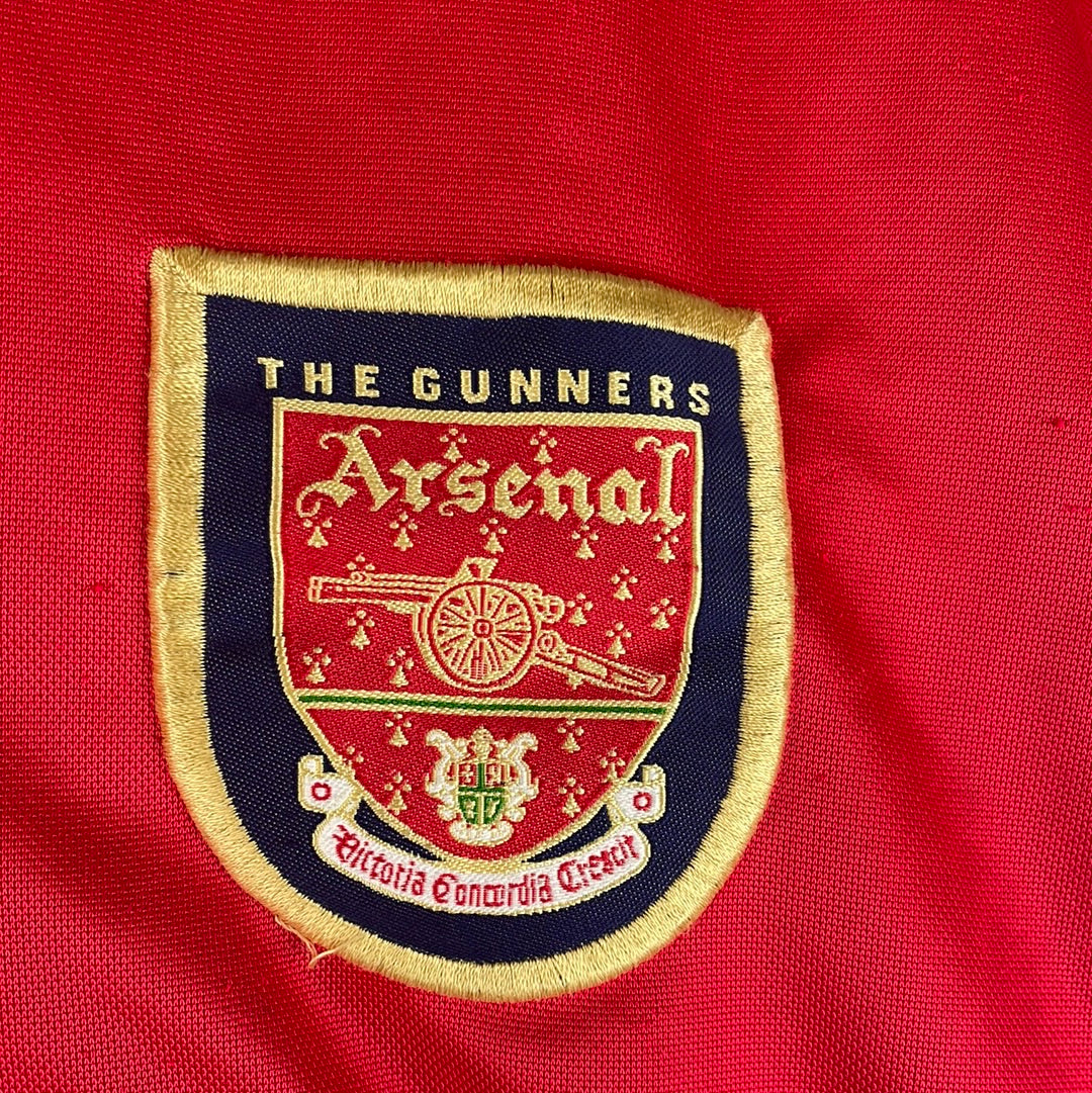 Arsenal 1998/1999 Home Shirt - Small Adult - Good Condition