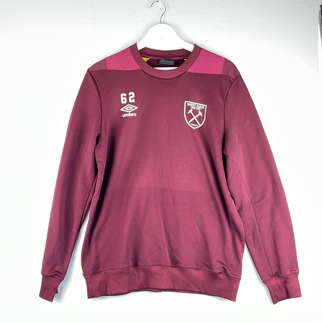 West Ham Training Jumper - Large Adult 