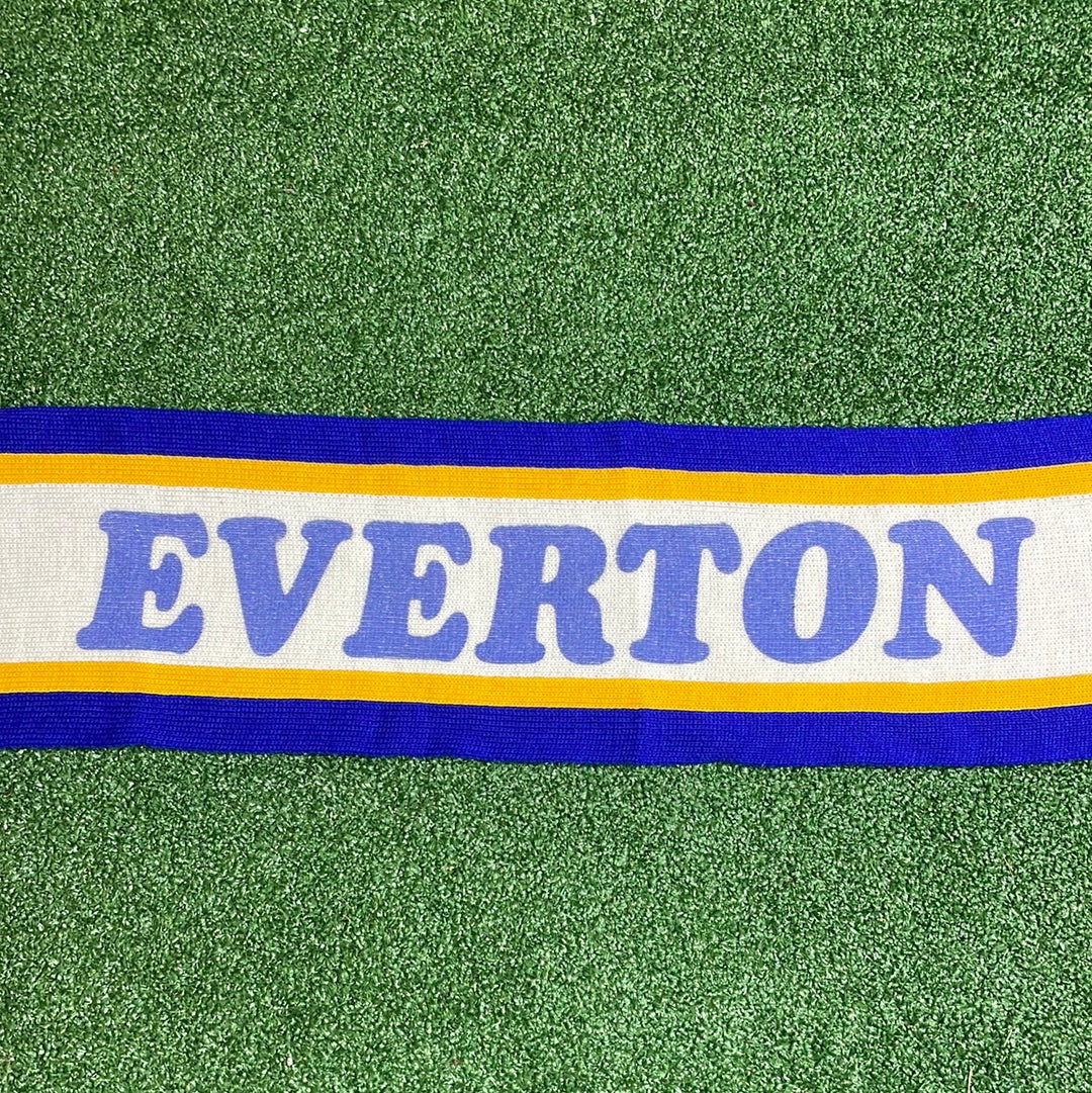 Vintage Everton Scarf - Excellent Condition - 1990s Era Everton Scarf