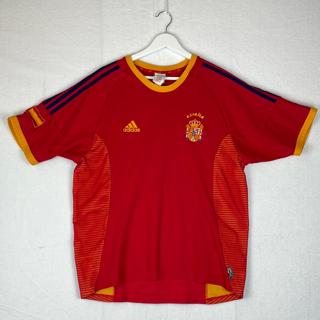 Spain 2002 Home Shirt 