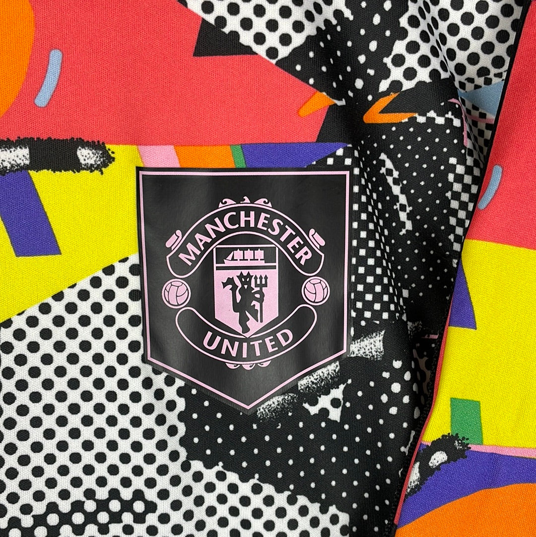 Manchester United 2022-2023 Love Unites Pre Match Shirt - Large - Authentic