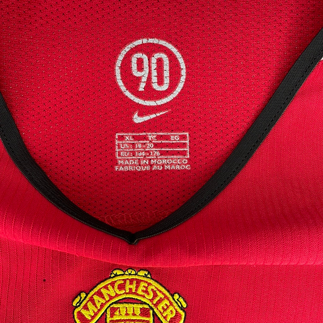 Manchester United 2004-2005 Home Shirt - Youth Extra Large - Excellent Condition