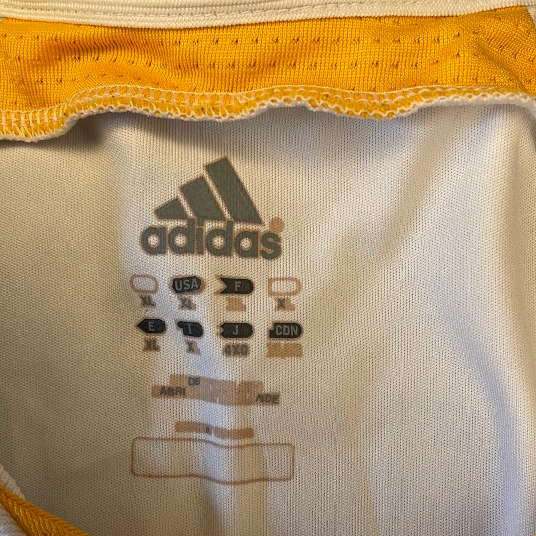 La Galaxy 2007 Home Shirt  - BECKHAM 23 - XL - 8/10 - Adidas 221779