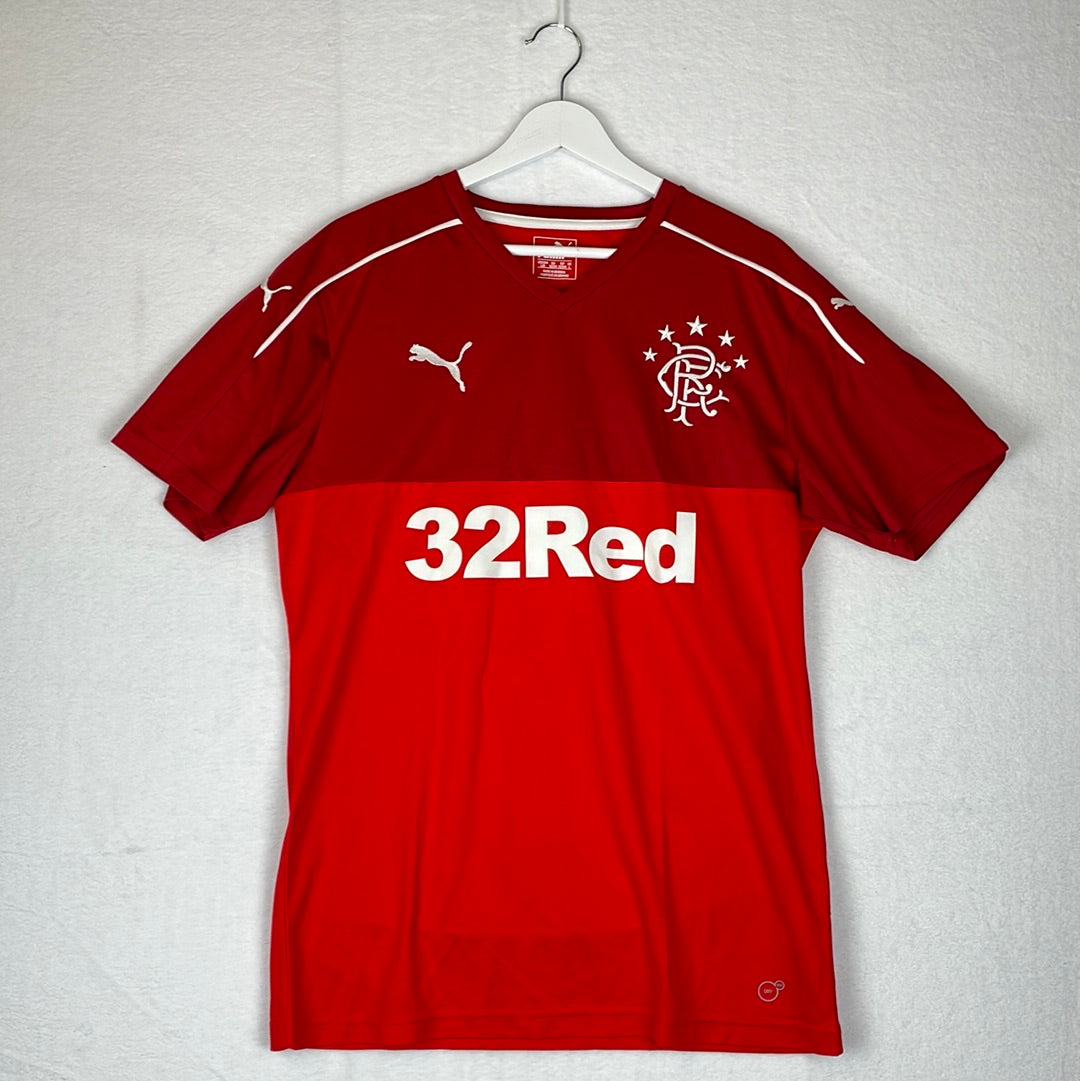 Glasgow Rangers 2017/2018 Away Shirt - Large Adult