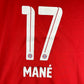Bayern Munich 2022/2023 Home Shirt - Youth 11-12 - Mane 17 Print - New With Tags