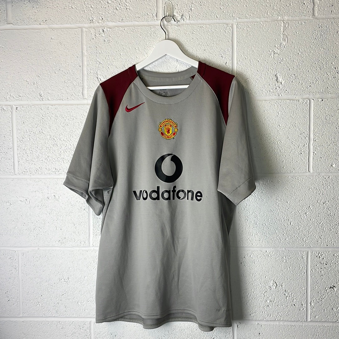 Manchester United 2002/2003Training Shirt - Large- Very Good Condition - Nike T90