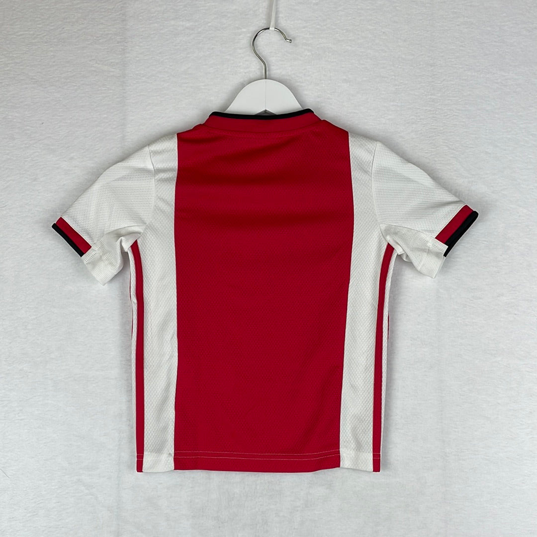 Ajax 2019/2020 Youth Home Shirt - Age 5-6 - Excellent Condition
