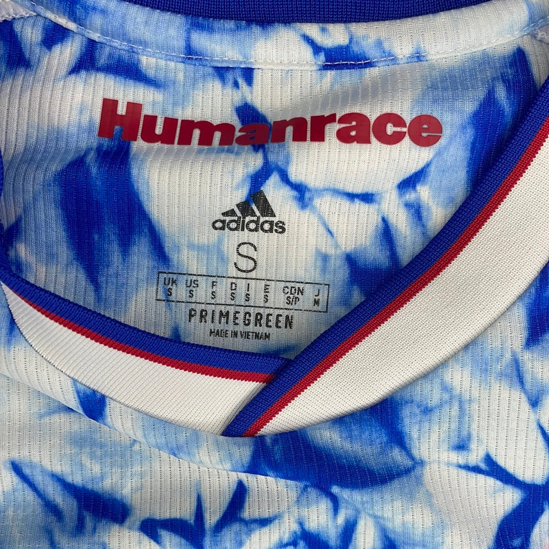 Manchester United Human Race Shirt - Small -Mint - Adidas GJ9084