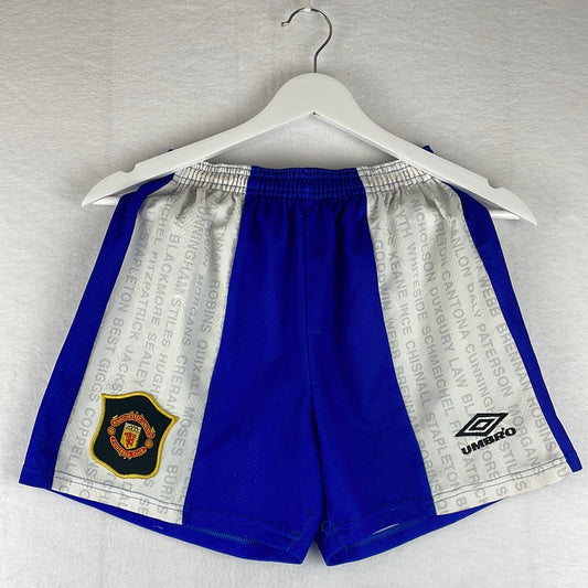 Manchester United 1994/1995 Third Shorts - 32 Inch Waist - Good Condition