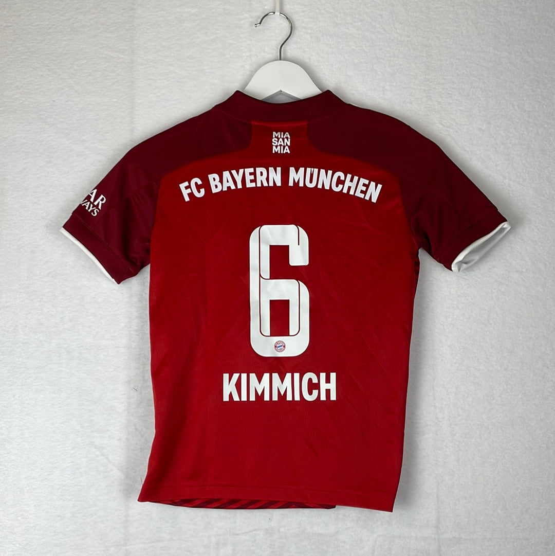 adidas Bayern Munich Away Kimmich 6 Jersey 2022-2023 (Official Printing)