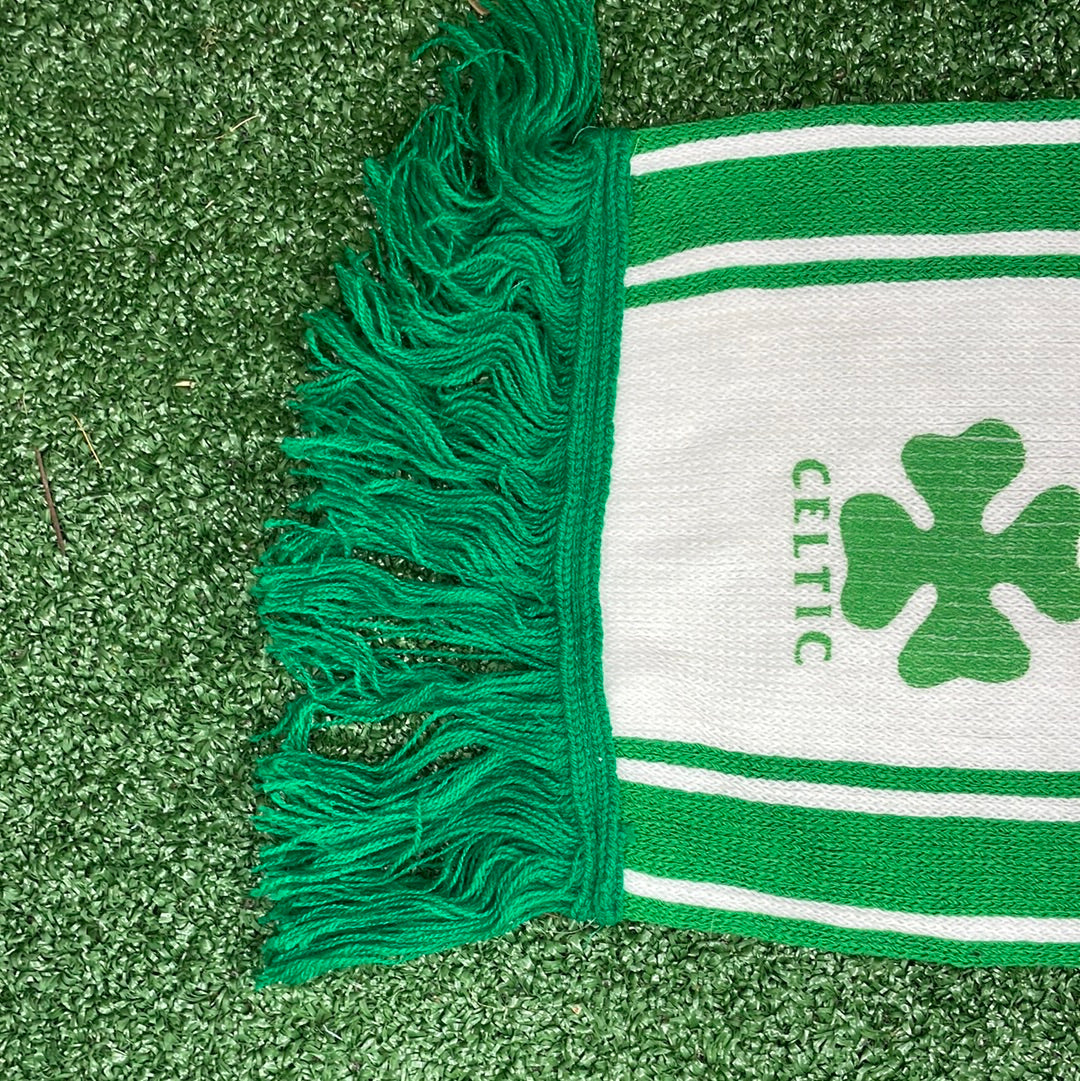 Celtic football scarf, retro, official, cotton,superb.