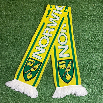 Vintage Norwich City Scarf - Excellent Condition