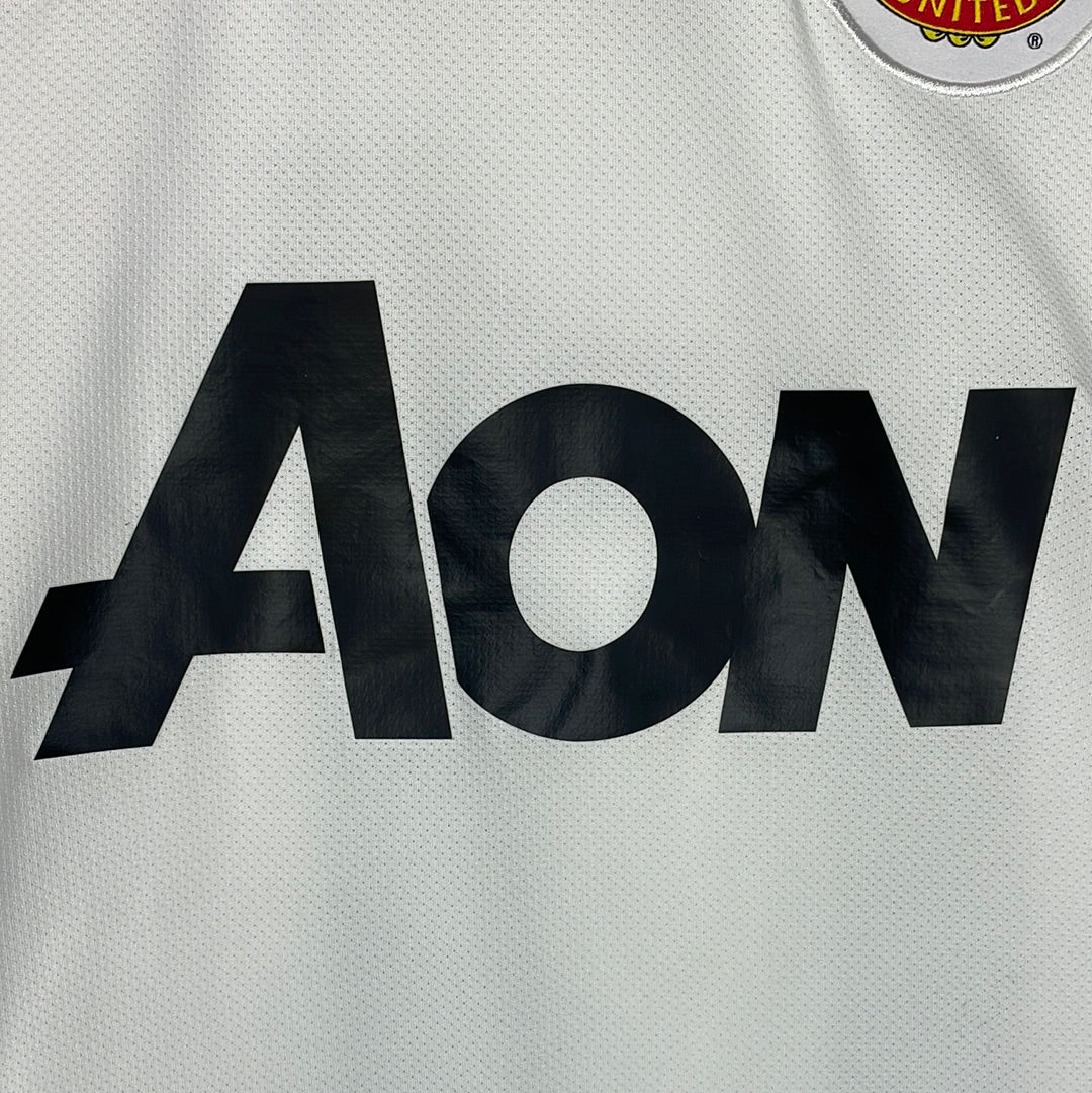 Manchester United 2010/2011 Away Shirt - Champions League Final - Medium - Long Sleeve - Nike code 382977-105