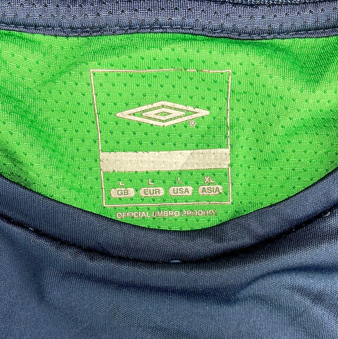 Ireland Umbro Training Shirt - Large Adults - Vintage Umbro Shirt