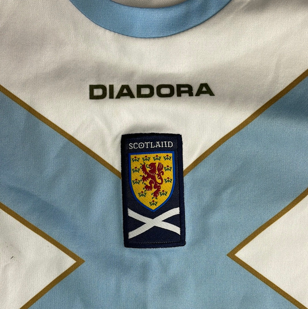 Scotland 2007 Away Shirt - Youth Extra Large - Good Condition