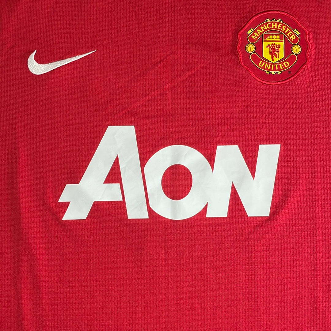 Manchester United 2010-2011 Home shirt - Extra Large - ROONEY 10 Immaculate Condition