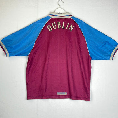 Aston Villa 1998/1999 Home Shirt Back