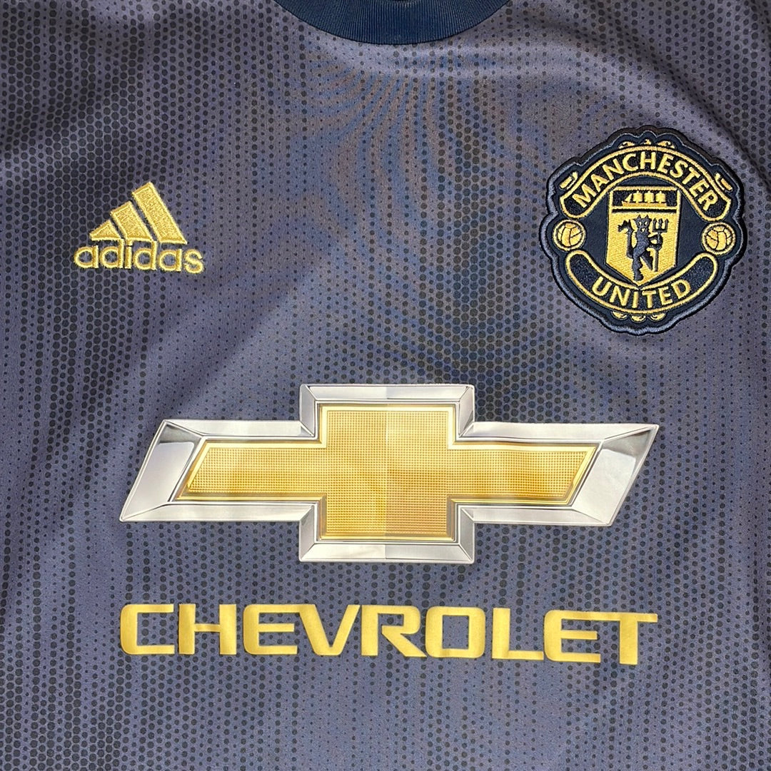 Manchester United 2018/2019 Third Shirt - Adults - Excellent Condition - Adidas DP6022