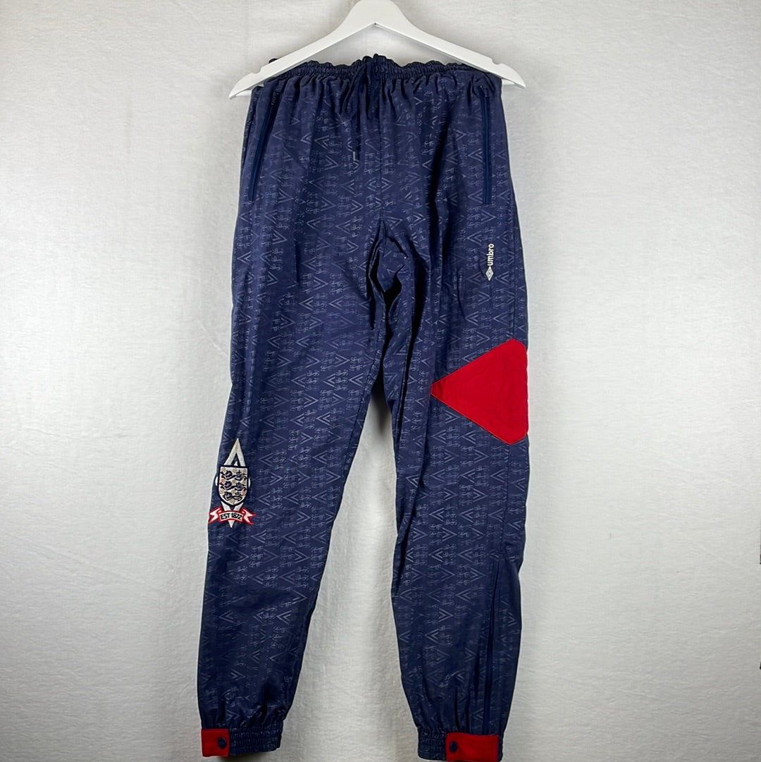 England 1990s Tracksuit - Vintage Jacket And Trousers