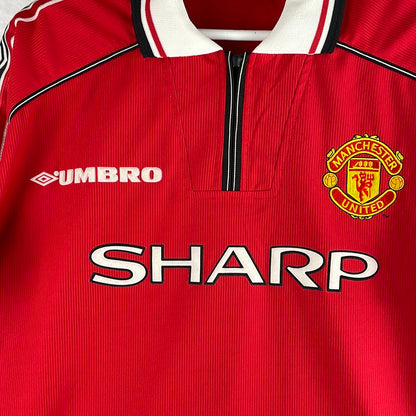 Manchester United 1998/1999 Home Shirt - Medium - 9.5/10 Condition - Authentic