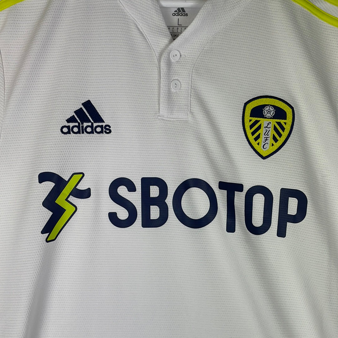 Leeds United 2021/2022 Home Shirt - Excellent Condition - Large - Adidas GT7059