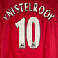 Manchester United 2004-2005 Home Shirt - Large - Van Nistelrooy 10 - 8/10 Condition - T90