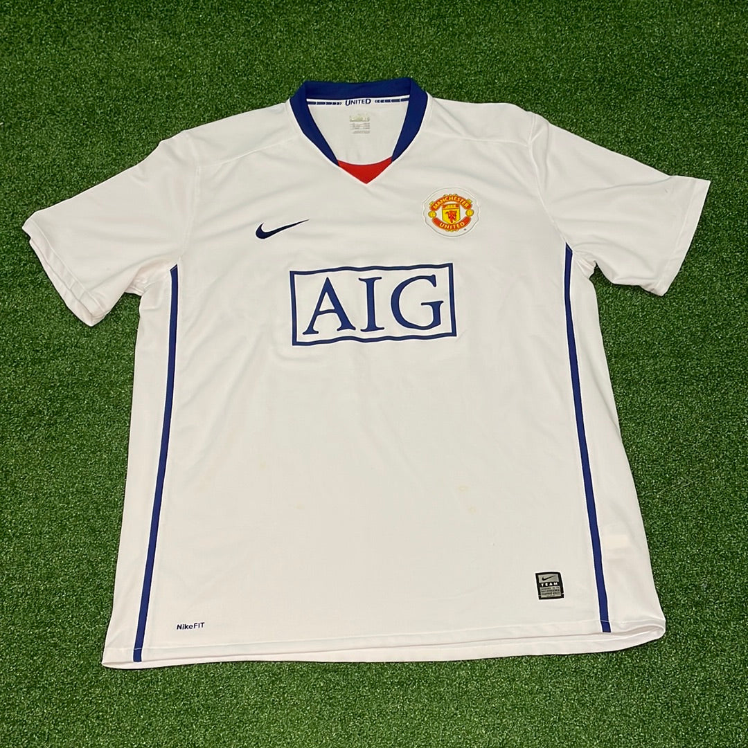 Manchester United 2008/2009 Away Shirt - Ronaldo 7 - XL - Very Good - NIKE 287611-105