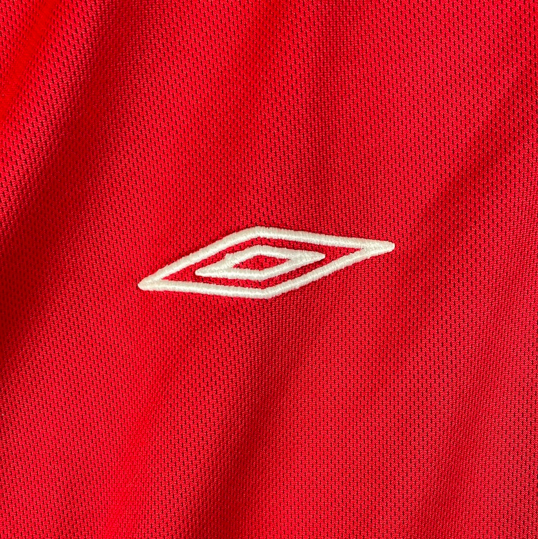 England 2002 Away Shirt - XL - Beckham 7 Print