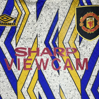 Manchester United 1993/1994/1995 Goalkeeper Shirt - Large - Vintage Shirt