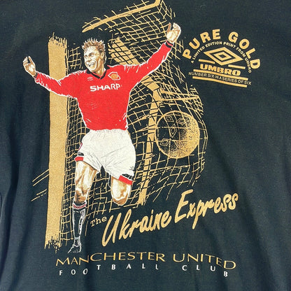 Manchester United 1994-1996 Kanchelskis T-Shirt - Large