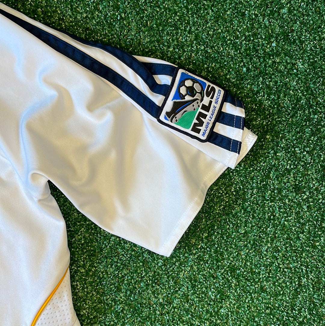 La Galaxy 2007 Home Shirt  - BECKHAM 23 - XL - 8/10 - Adidas 221779