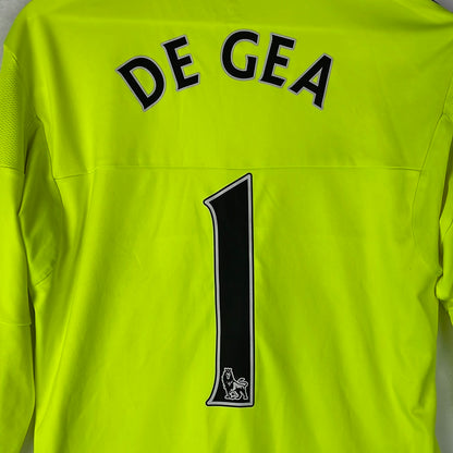 Manchester United 2015/2016 Goalkeeper Shirt - De Gea 1 - Excellent Condition - Adidas AC1465